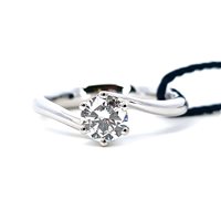 Ring Recarlo Woman in White Gold Diamante R01SO028/031-14
